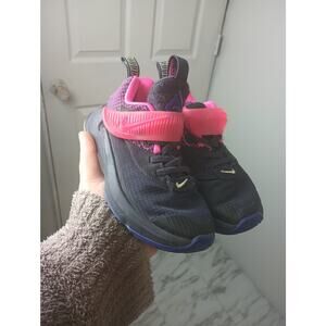 Nike Zoom Freak 3 Sneakers Shoes Purple Pink Yellow Black Toddler Size 11.5C